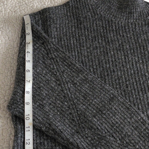 NWT Old Navy XXL Grey Marl Cozy Tunic Pullover Sweater - Picture 9 of 13